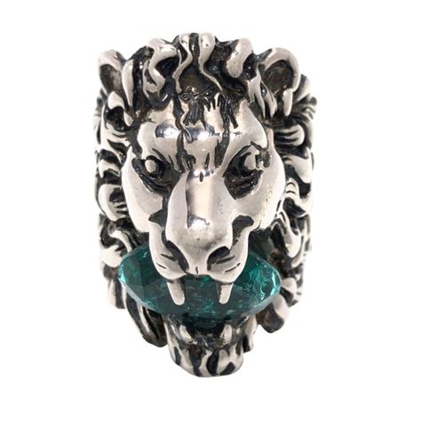 Gucci Gucci BAGUE TÊTE DE LION ring 